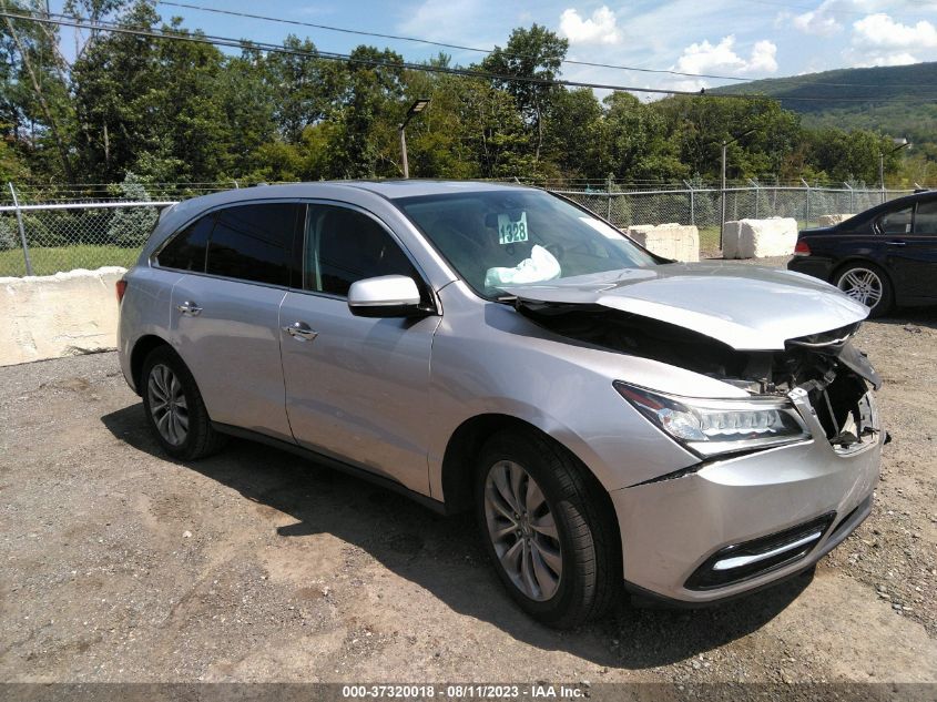 2014 ACURA MDX TECH PKG - 5FRYD4H4XEB026070