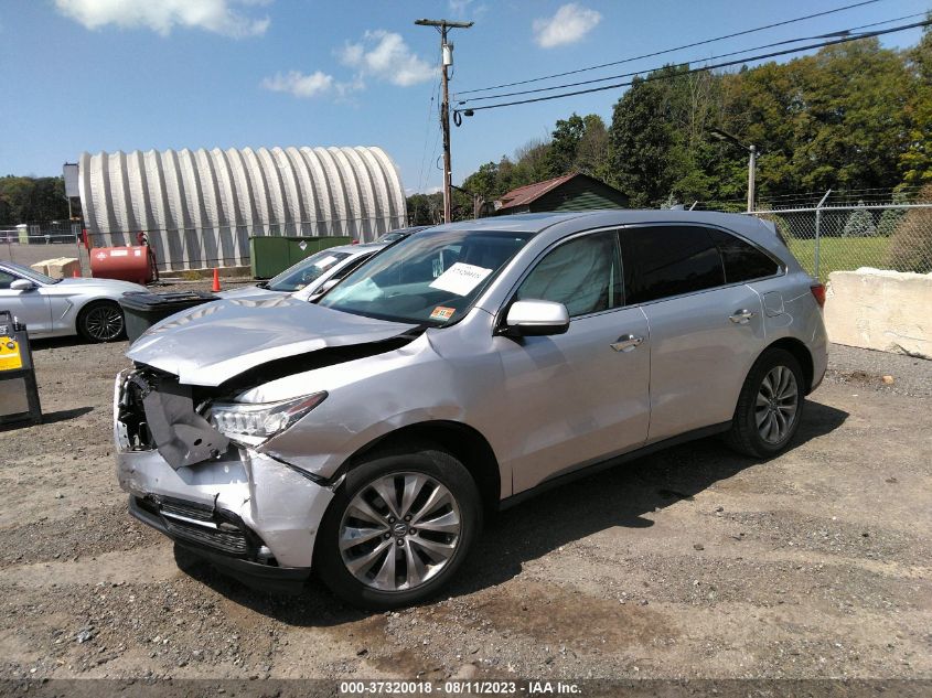 2014 ACURA MDX TECH PKG - 5FRYD4H4XEB026070