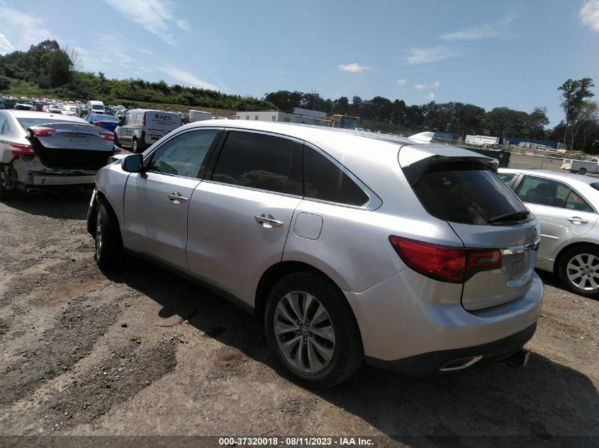 2014 ACURA MDX TECH PKG - 5FRYD4H4XEB026070