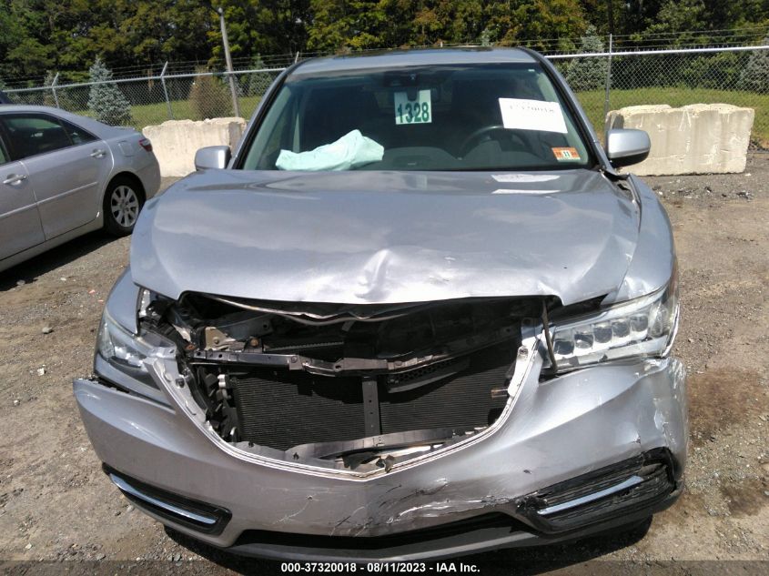 2014 ACURA MDX TECH PKG - 5FRYD4H4XEB026070