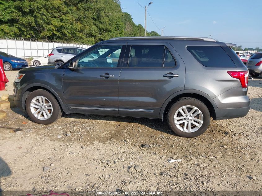 2017 FORD EXPLORER XLT - 1FM5K7D87HGD35053