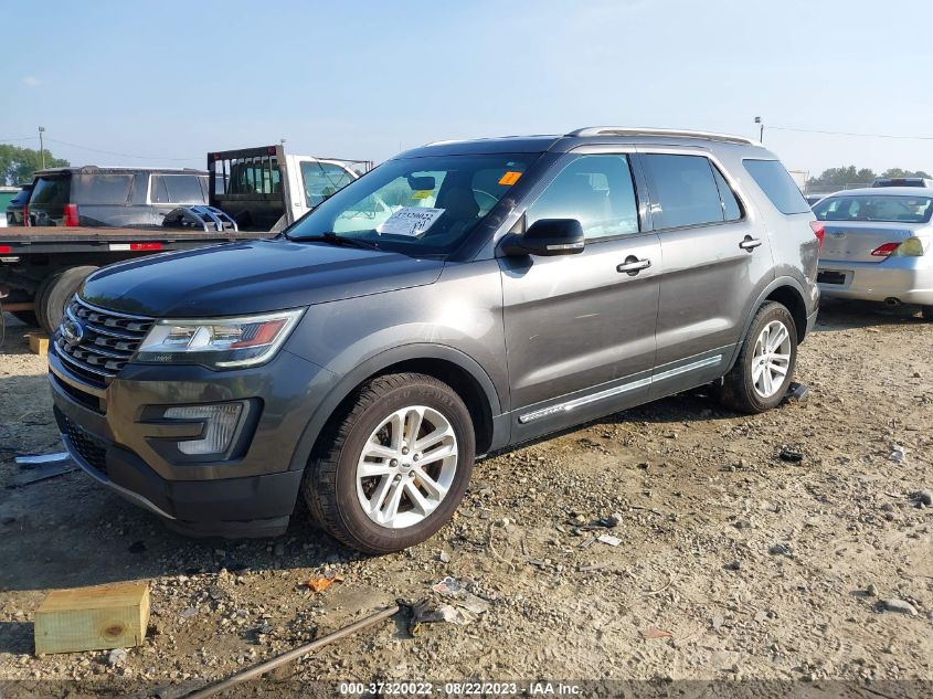 2017 FORD EXPLORER XLT - 1FM5K7D87HGD35053