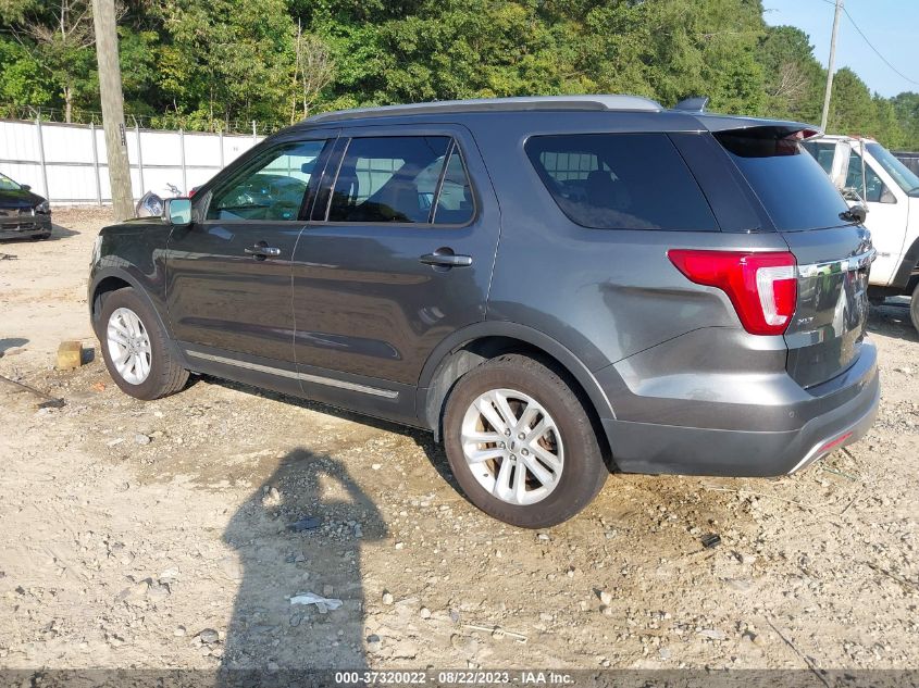 2017 FORD EXPLORER XLT - 1FM5K7D87HGD35053