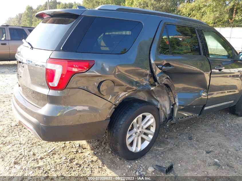 2017 FORD EXPLORER XLT - 1FM5K7D87HGD35053