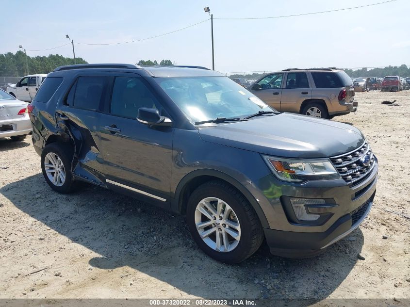 2017 FORD EXPLORER XLT - 1FM5K7D87HGD35053