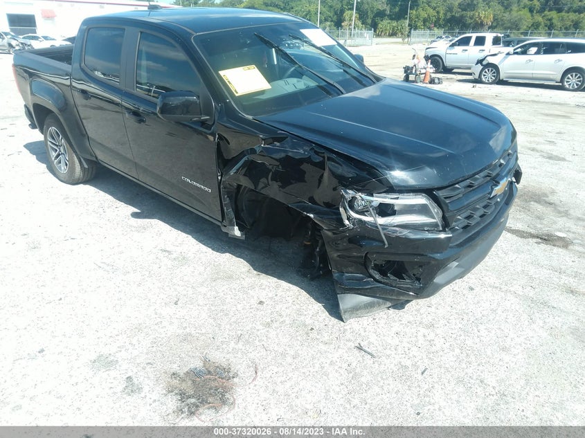 VIN 1GCGSBEN5M1244185 2021 CHEVROLET COLORADO