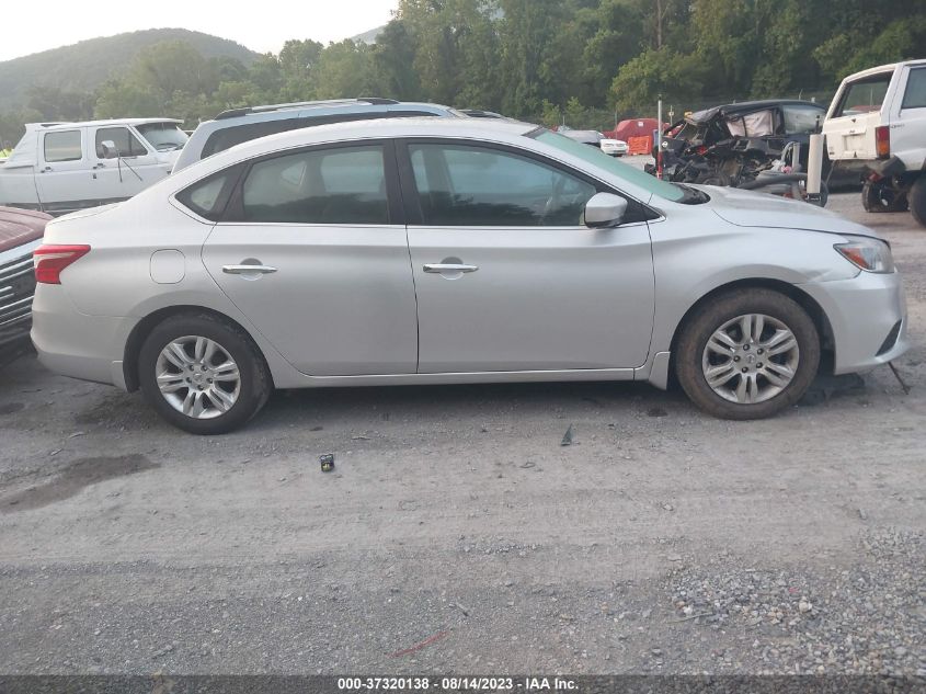 2016 NISSAN SENTRA S - 3N1AB7AP2GY323326