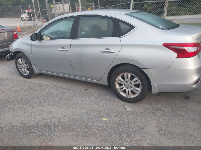 2016 NISSAN SENTRA S - 3N1AB7AP2GY323326