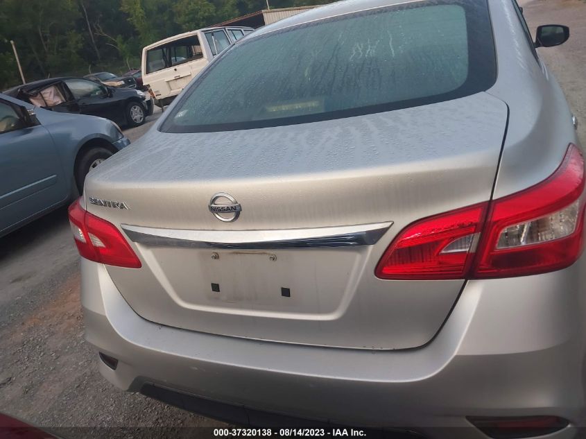 2016 NISSAN SENTRA S - 3N1AB7AP2GY323326