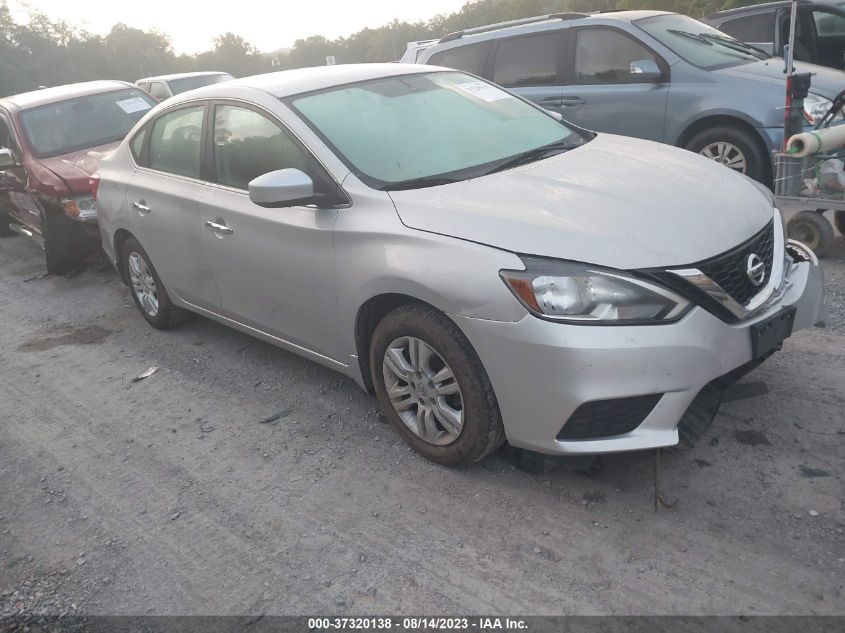 2016 NISSAN SENTRA S - 3N1AB7AP2GY323326