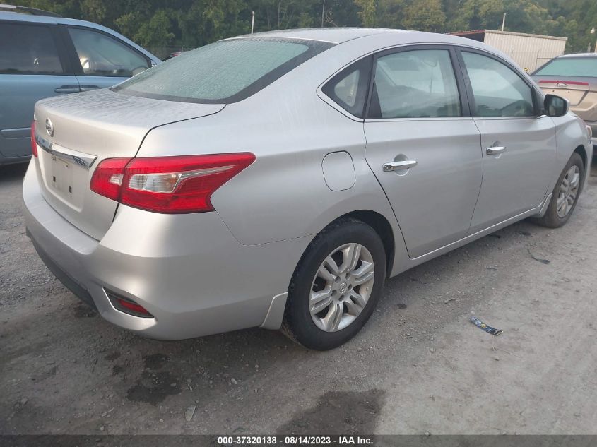2016 NISSAN SENTRA S - 3N1AB7AP2GY323326