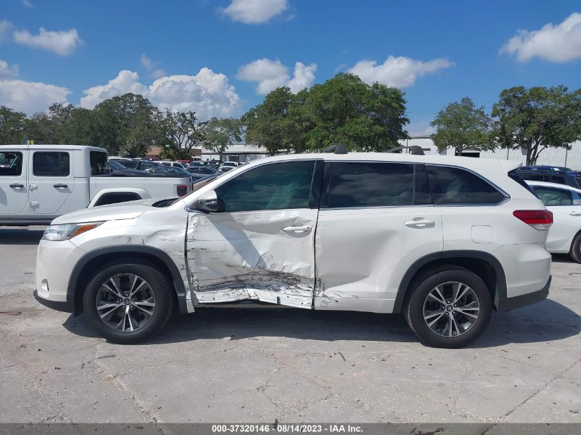 2018 TOYOTA HIGHLANDER LE - 5TDZARFH1JS034436