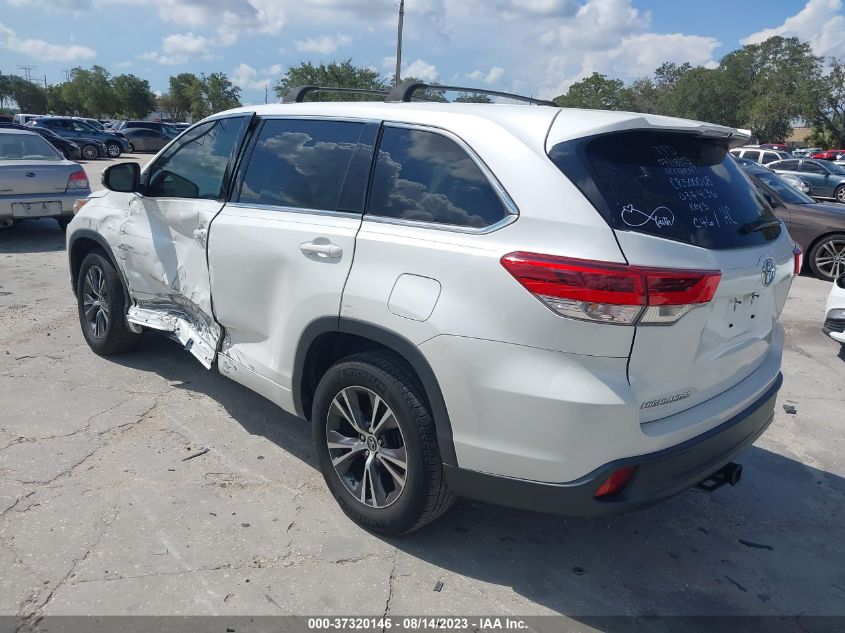 2018 TOYOTA HIGHLANDER LE - 5TDZARFH1JS034436