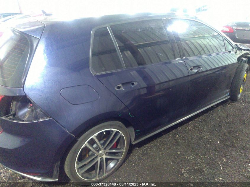 2017 VOLKSWAGEN GOLF GTI S/SE/AUTOBAHN/SPORT - 3VW547AU6HM060875