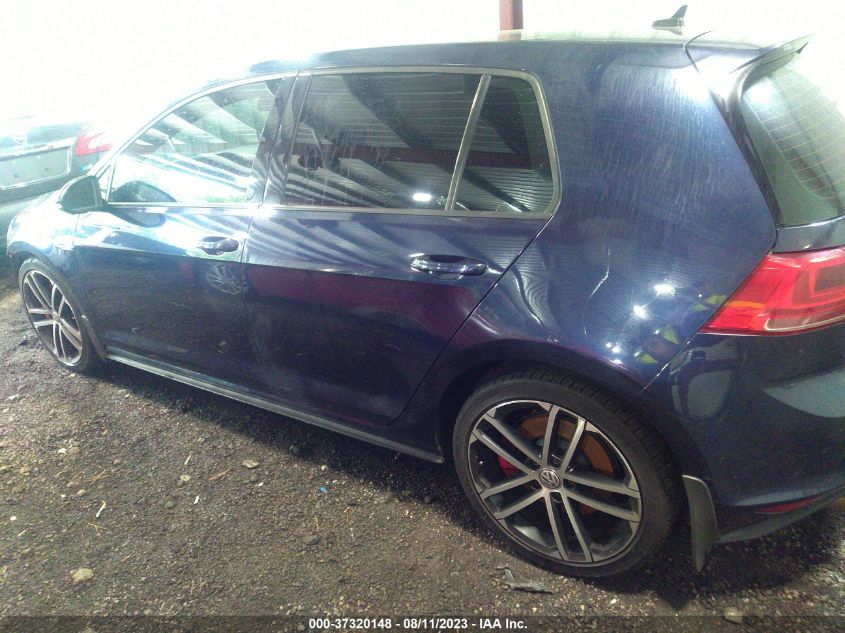 2017 VOLKSWAGEN GOLF GTI S/SE/AUTOBAHN/SPORT - 3VW547AU6HM060875