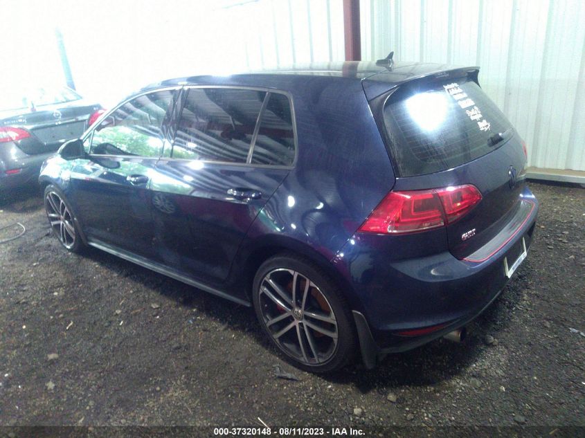 2017 VOLKSWAGEN GOLF GTI S/SE/AUTOBAHN/SPORT - 3VW547AU6HM060875