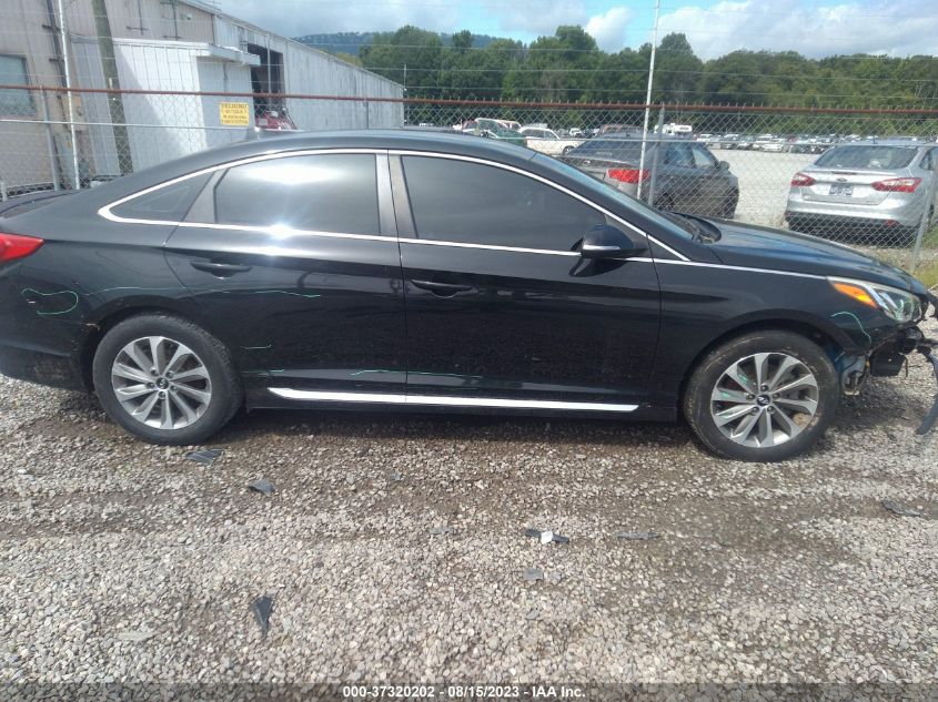 2016 HYUNDAI SONATA 2.4L SPORT - 5NPE34AF7GH432699