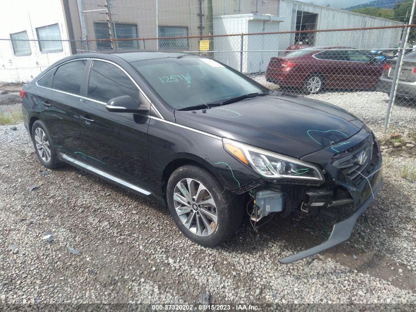 2016 HYUNDAI SONATA 2.4L SPORT - 5NPE34AF7GH432699