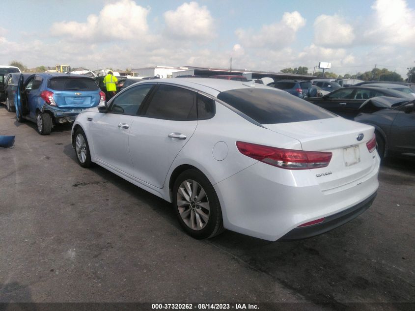 2016 KIA OPTIMA EX - 5XXGU4L37GG051360