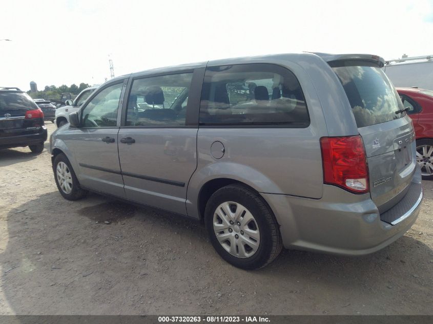 2015 DODGE GRAND CARAVAN SE - 2C4RDGBG5FR704515