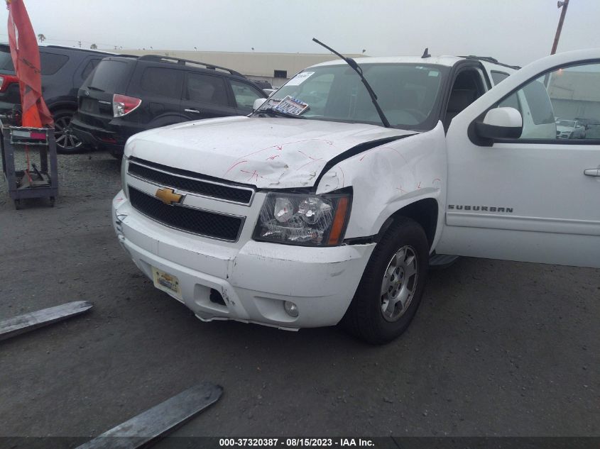 2014 CHEVROLET SUBURBAN LT - 1GNSCJE08ER242348