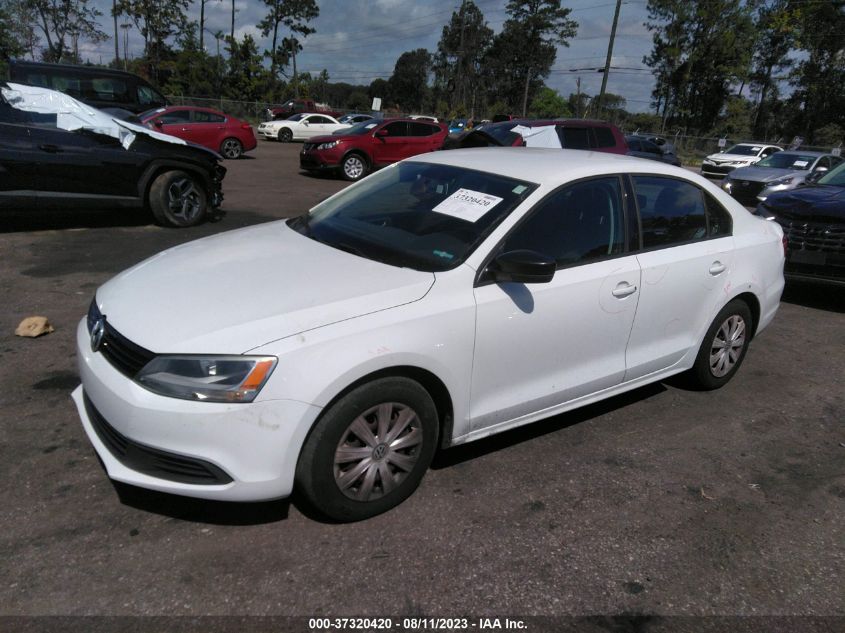 2014 VOLKSWAGEN JETTA SEDAN S - 3VW2K7AJ6EM294721