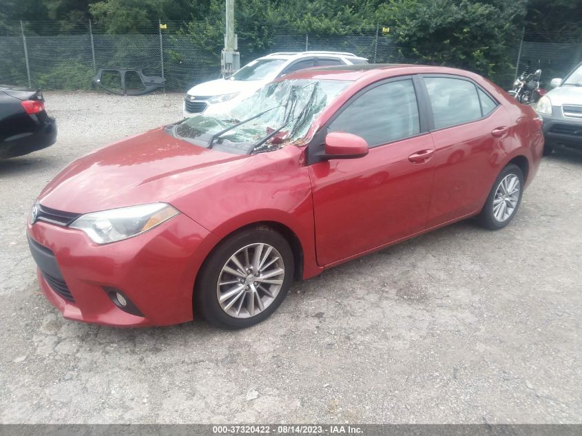 2014 TOYOTA COROLLA L/LE/S/S PLUS/LE PLUS - 2T1BURHE1EC183603