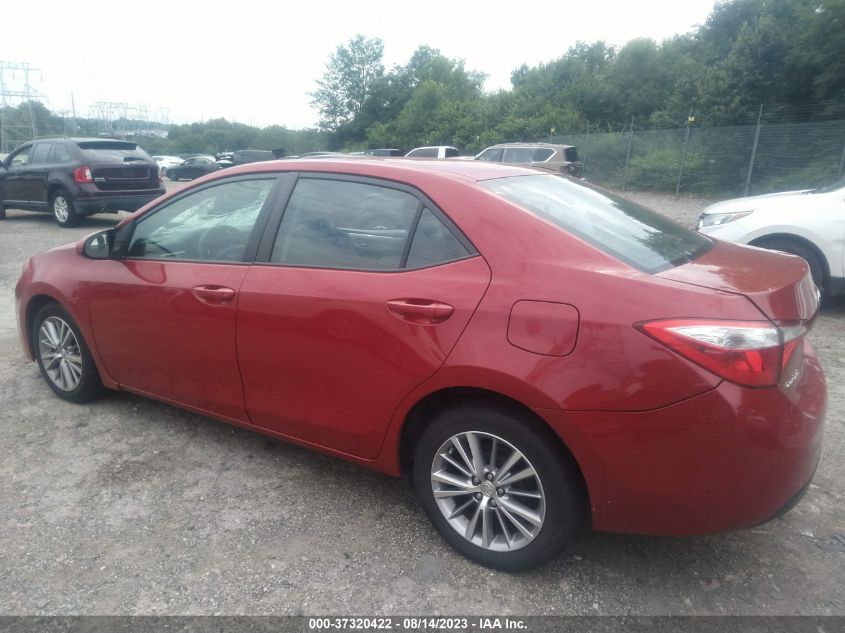 2014 TOYOTA COROLLA L/LE/S/S PLUS/LE PLUS - 2T1BURHE1EC183603