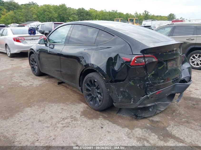 2022 TESLA MODEL Y LONG RANGE - 7SAYGDEE0NF424252