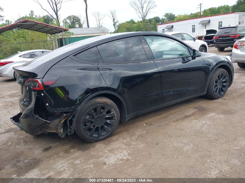 2022 TESLA MODEL Y LONG RANGE - 7SAYGDEE0NF424252
