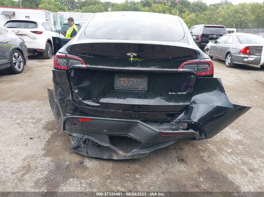 2022 TESLA MODEL Y LONG RANGE - 7SAYGDEE0NF424252
