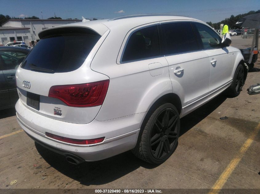 2014 AUDI Q7 3.0T PREMIUM PLUS - WA1LGAFE3ED012770