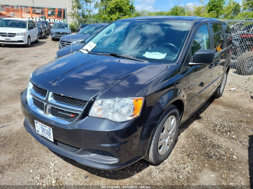2016 DODGE GRAND CARAVAN SE - 2C4RDGBG1GR100431