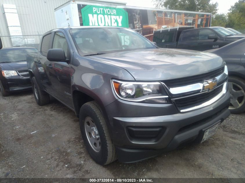 2019 CHEVROLET COLORADO 4WD WORK TRUCK - 1GCGTBEN8K1112239