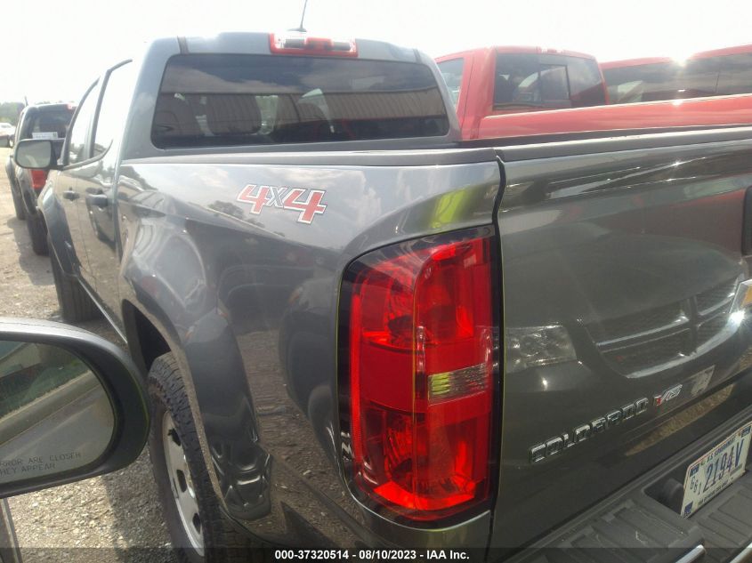 2019 CHEVROLET COLORADO 4WD WORK TRUCK 1GCGTBEN8K1112239