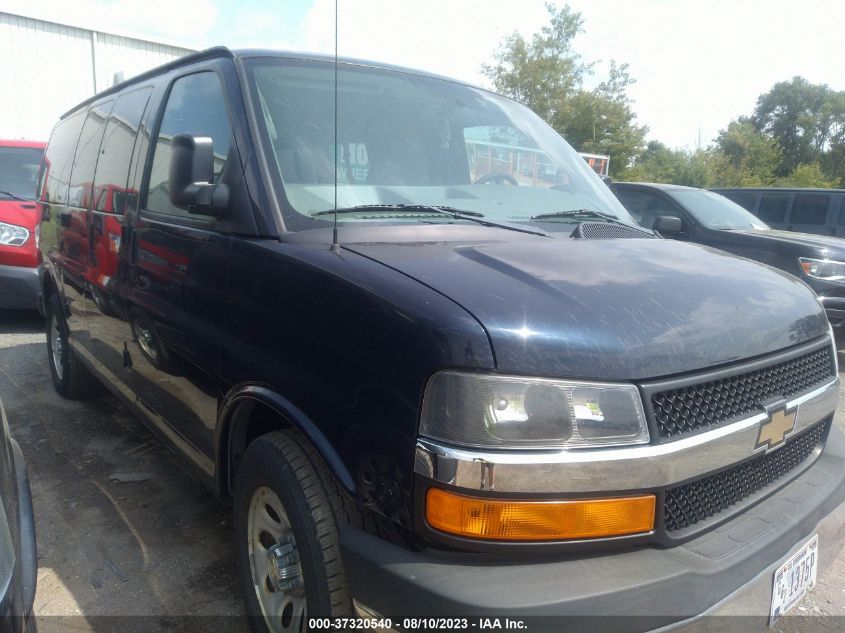 2014 CHEVROLET EXPRESS PASSENGER LT - 1GNSHCF4XE1195739