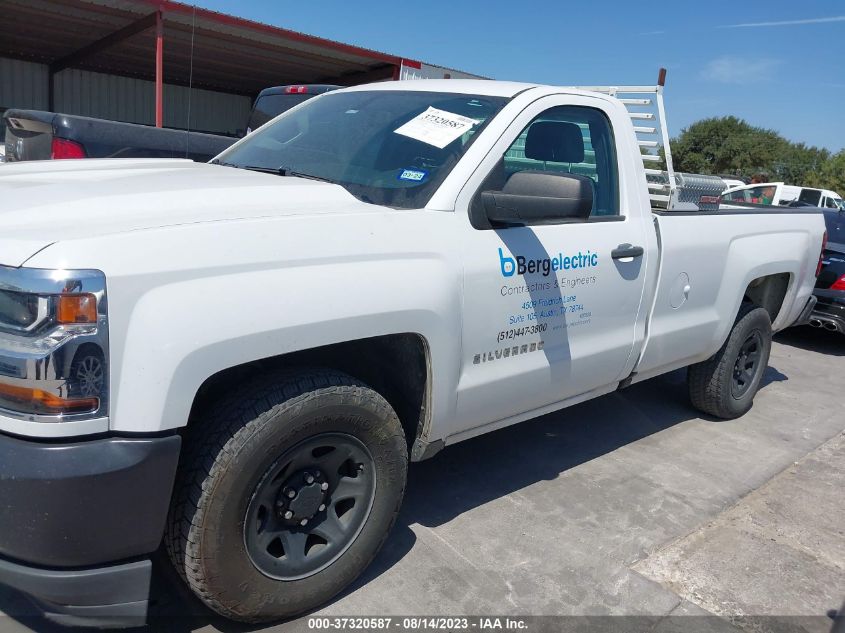 2018 CHEVROLET SILVERADO 1500 WORK TRUCK - 1GCNCNEH0JZ280069