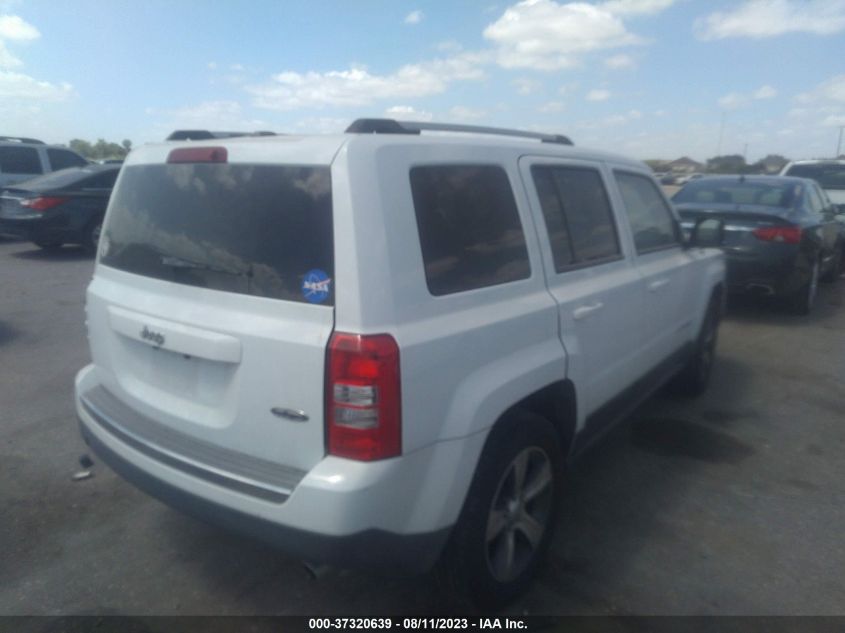2016 JEEP PATRIOT HIGH ALTITUDE EDITION - 1C4NJPFA1GD621245