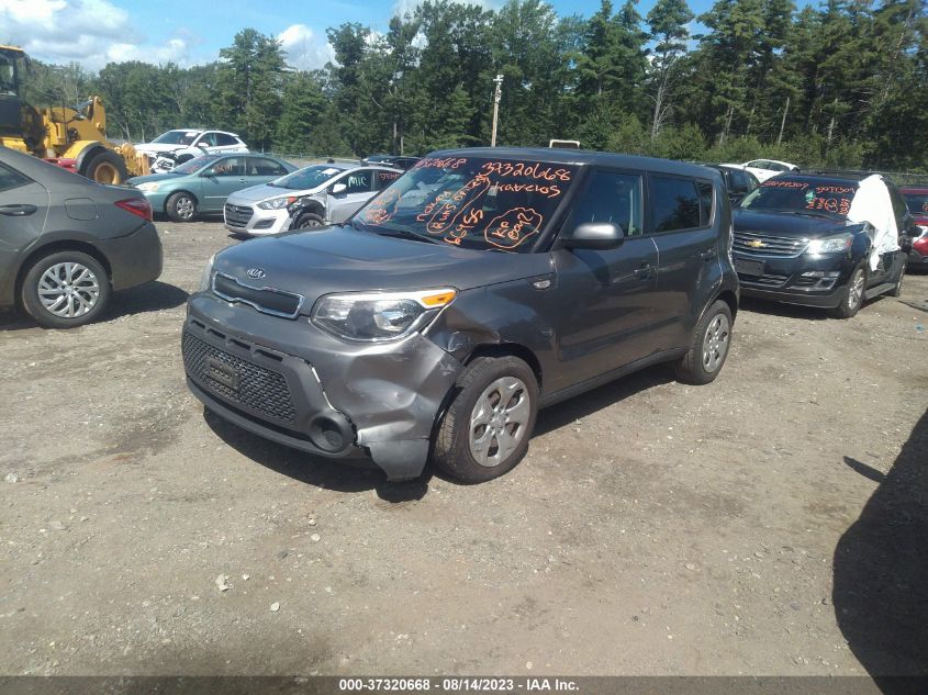 2014 KIA SOUL BASE - KNDJN2A23E7084038