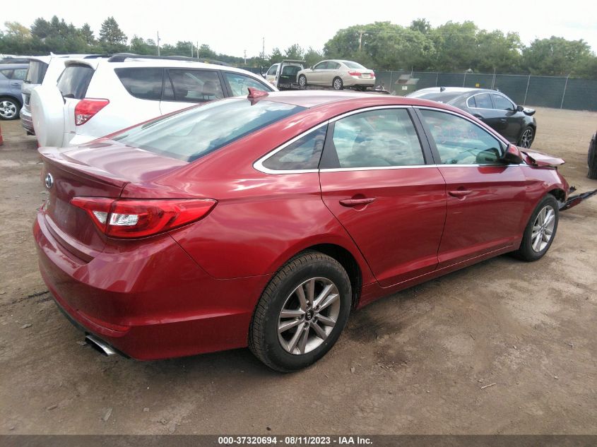 2016 HYUNDAI SONATA SE - 5NPE24AF8GH290432