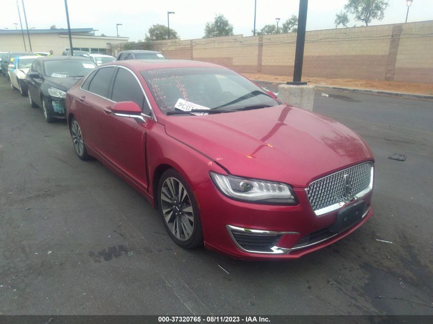 2017 LINCOLN MKZ HYBRID RESERVE - 3LN6L5MU6HR646596