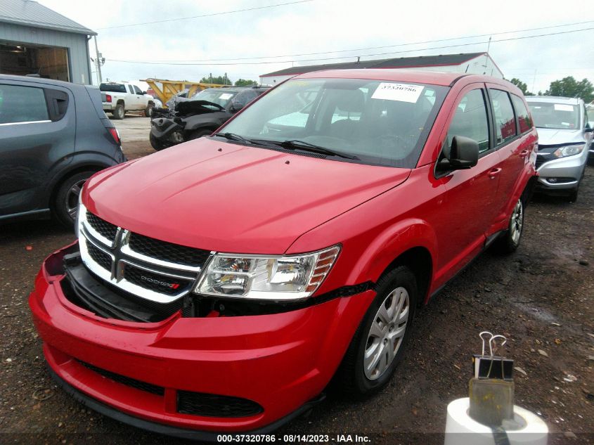 2015 DODGE JOURNEY AMERICAN VALUE PKG - 3C4PDCAB9FT574144