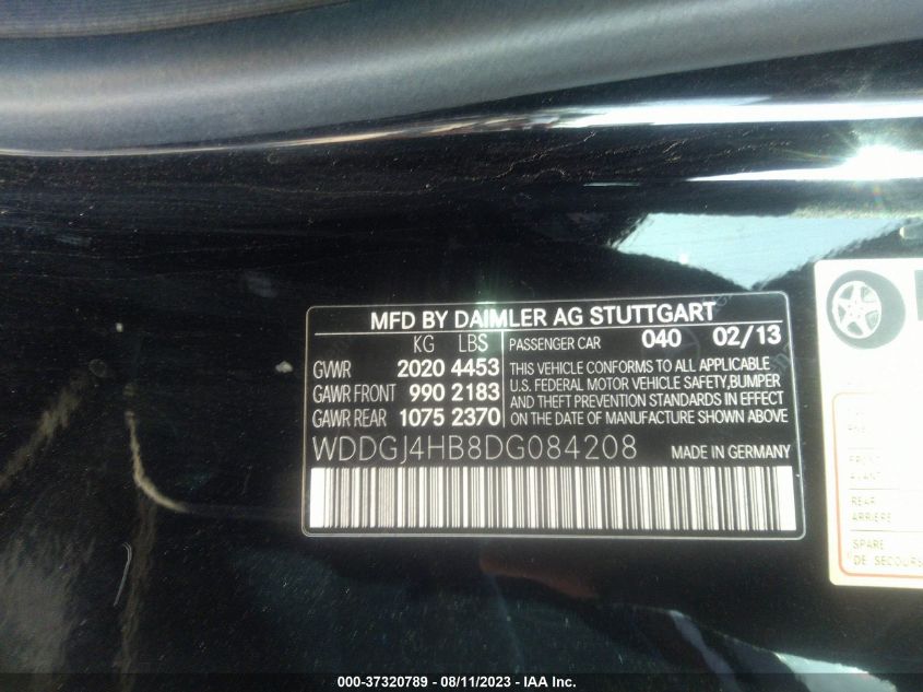 2013 MERCEDES-BENZ C-CLASS C 250 - WDDGJ4HB8DG084208