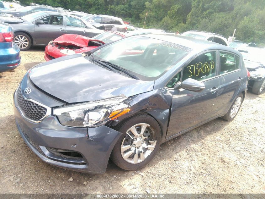 2016 KIA FORTE 5-DOOR LX KNAFK5A8XG5570426