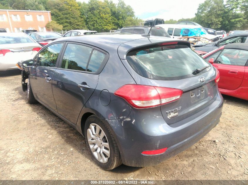 2016 KIA FORTE 5-DOOR LX KNAFK5A8XG5570426