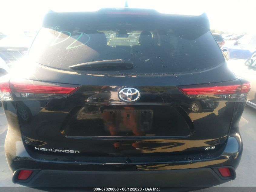 2022 TOYOTA HIGHLANDER XLE - 5TDGZRAH3NS539228