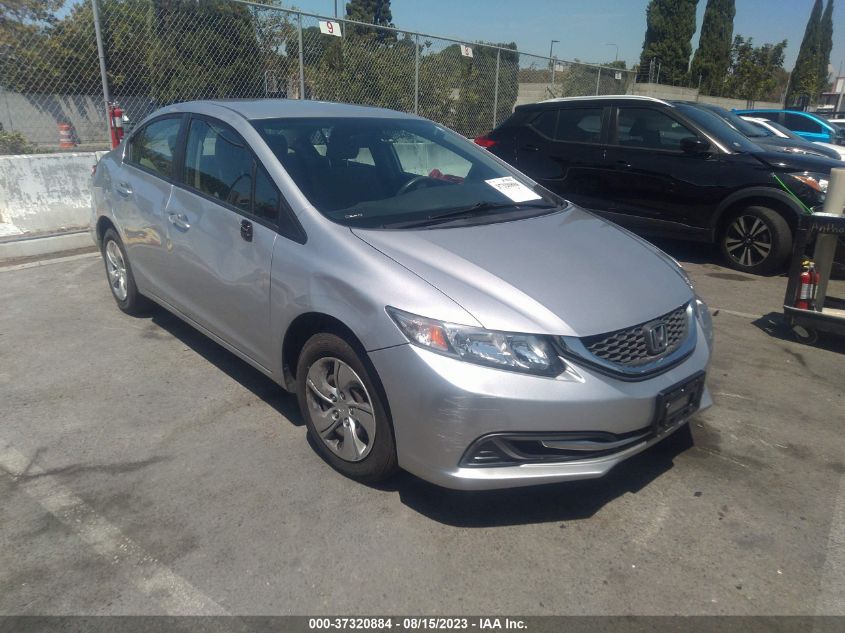 2013 HONDA CIVIC SDN LX - 19XFB2F52DE069255