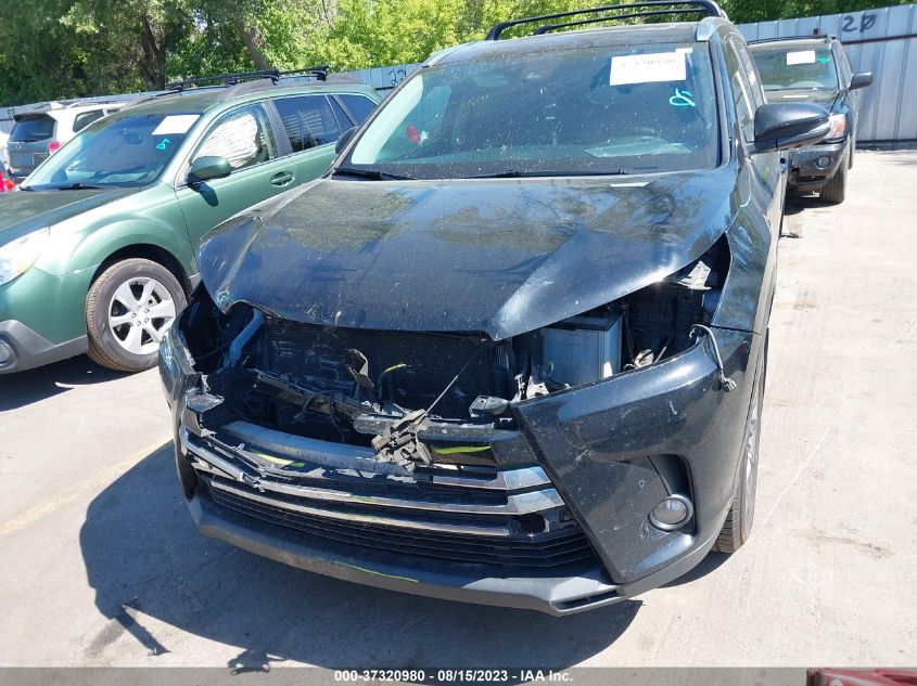 2017 TOYOTA HIGHLANDER LIMITED - 5TDDZRFH4HS363872