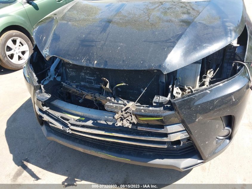 2017 TOYOTA HIGHLANDER LIMITED - 5TDDZRFH4HS363872