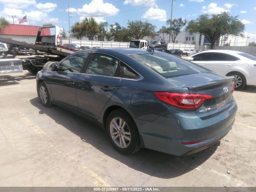 2017 HYUNDAI SONATA SE - 5NPE24AF5HH538623